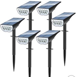 6Pks Solar Outdoor Light